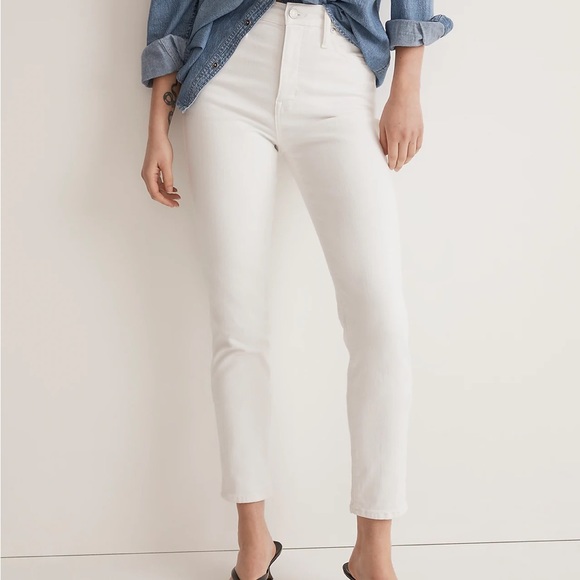 Madewell Women's Cream Jeans - Picture 10 of 12